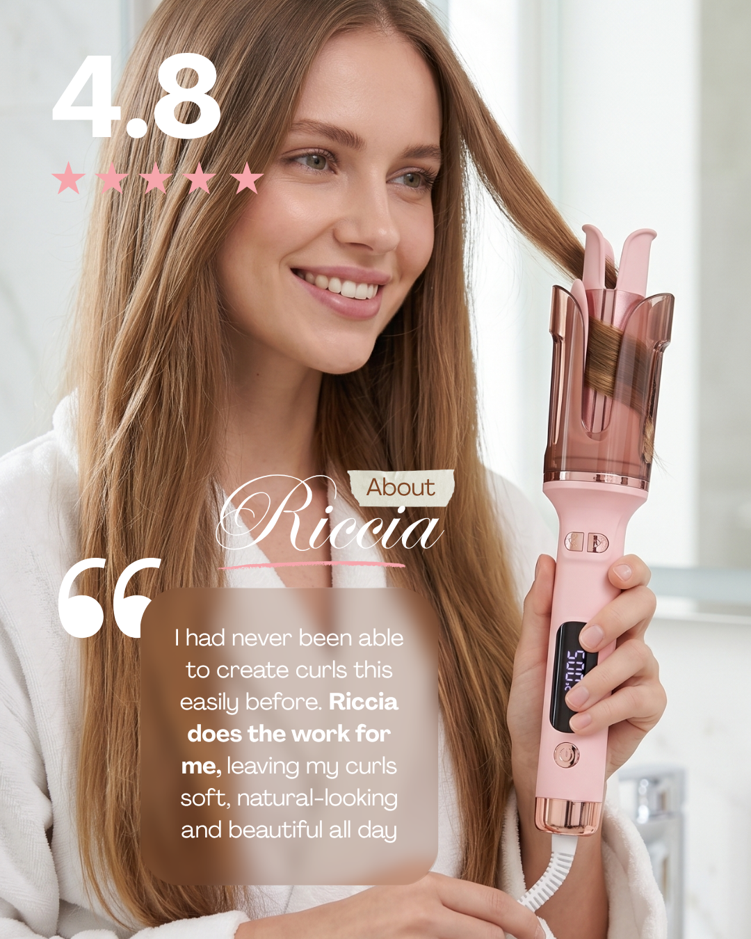 RICCIA - Automatic Curling Styler