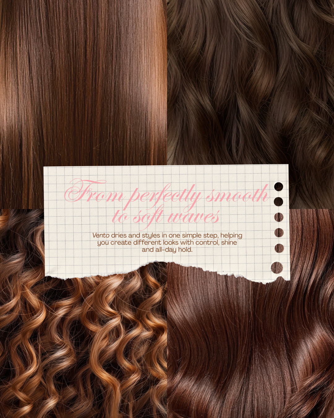 VENTO - Ultra-Quiet High-Speed Hair Dryer