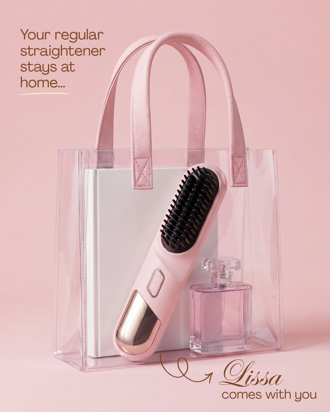 LISSA - Portable straightening styler