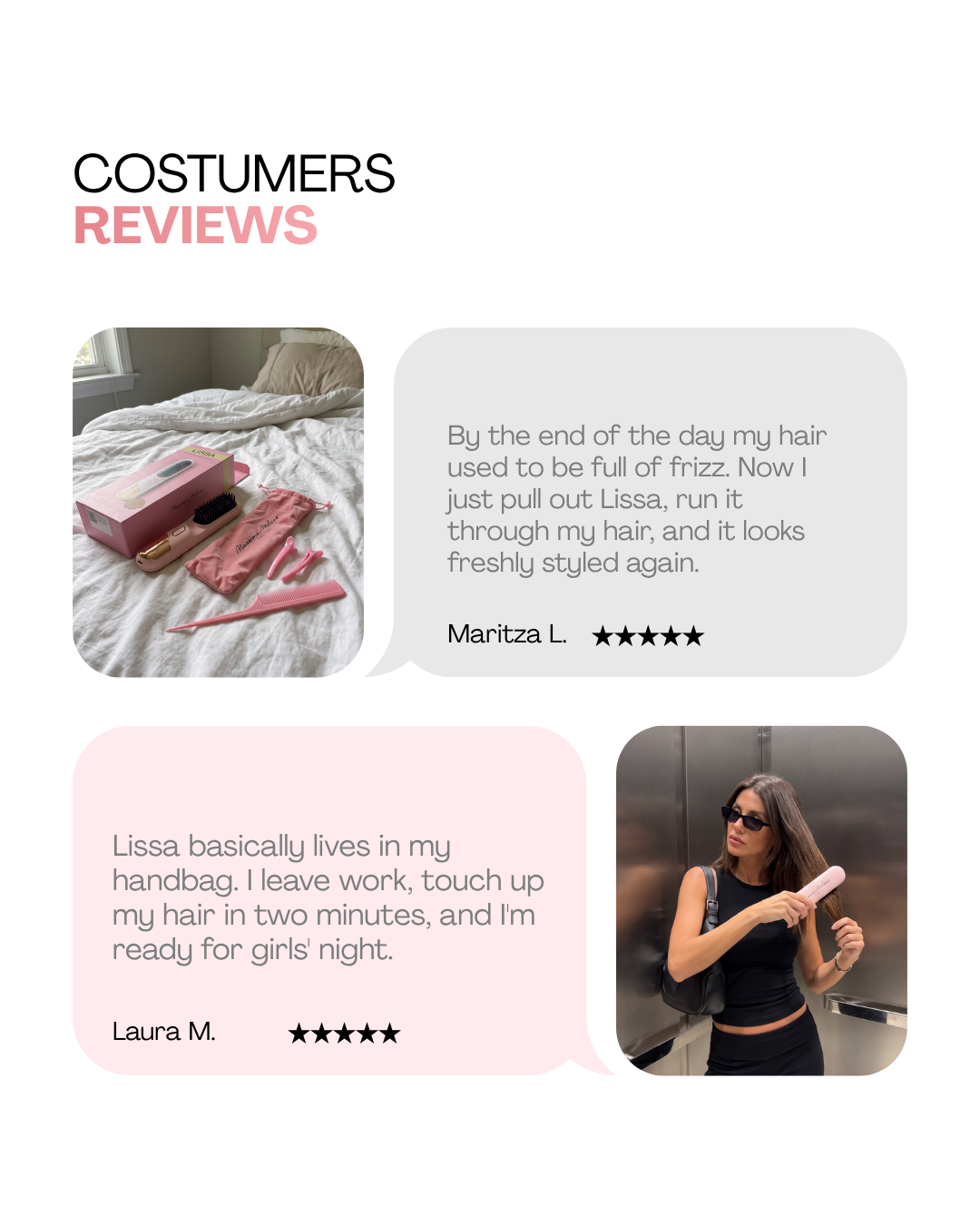 LISSA™ – Cordless Straightening Brush