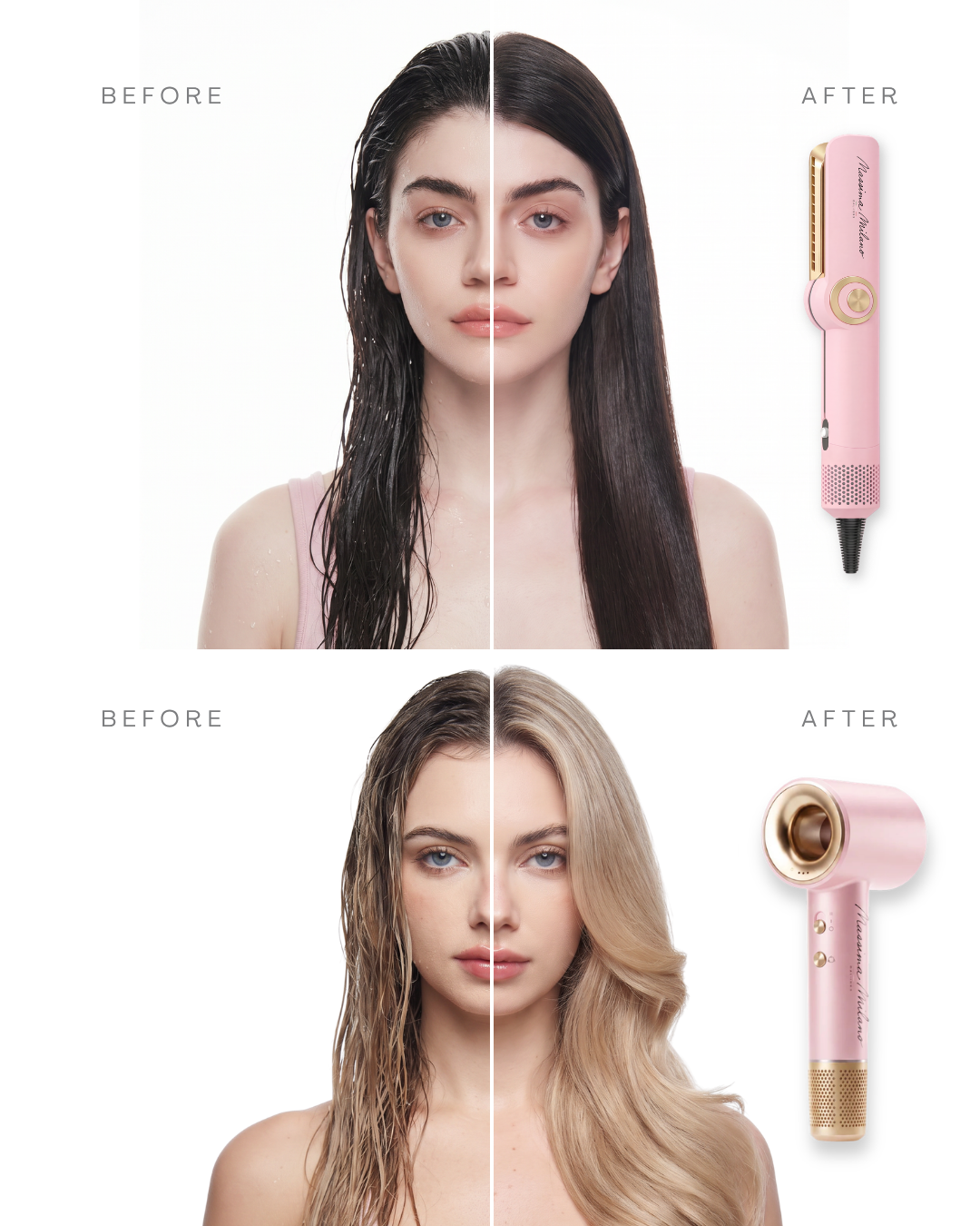 ARIA™ + VENTO™ — Wet-to-Dry Styling Duo