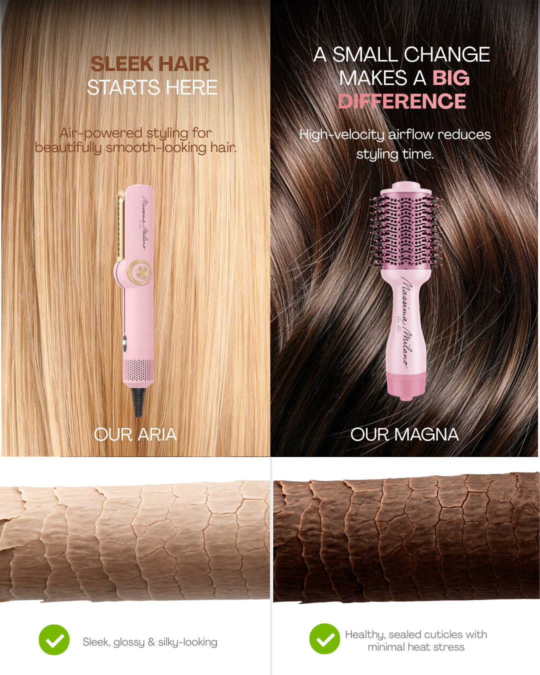 MAGNA™ + ARIA™ — Blowout & Straight Styling Duo