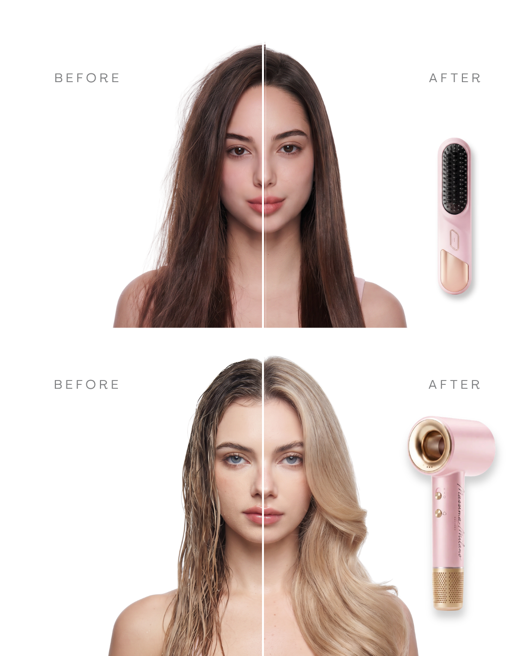 VENTO™ + LISSA™ — Dry & Touch-Up Duo