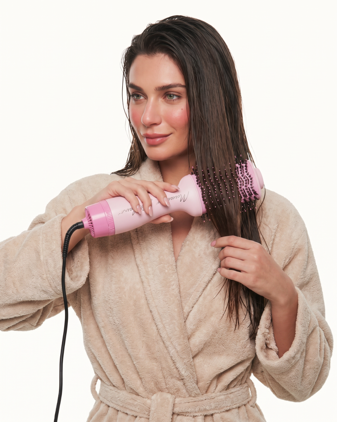 Divide your hair into section