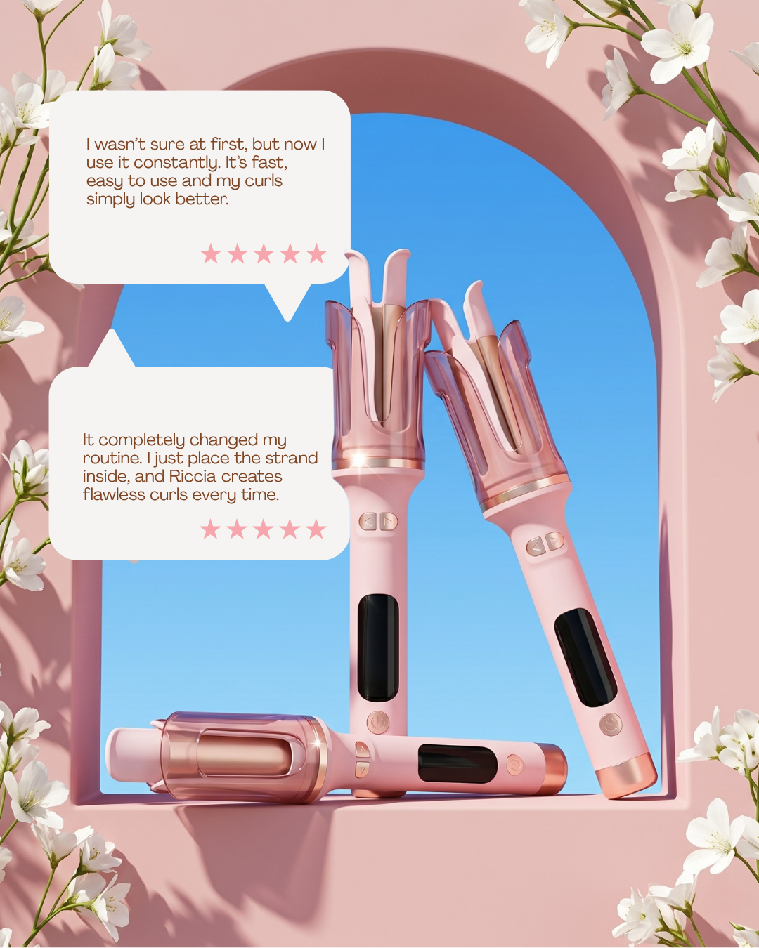 RICCIA - Automatic Curling Styler