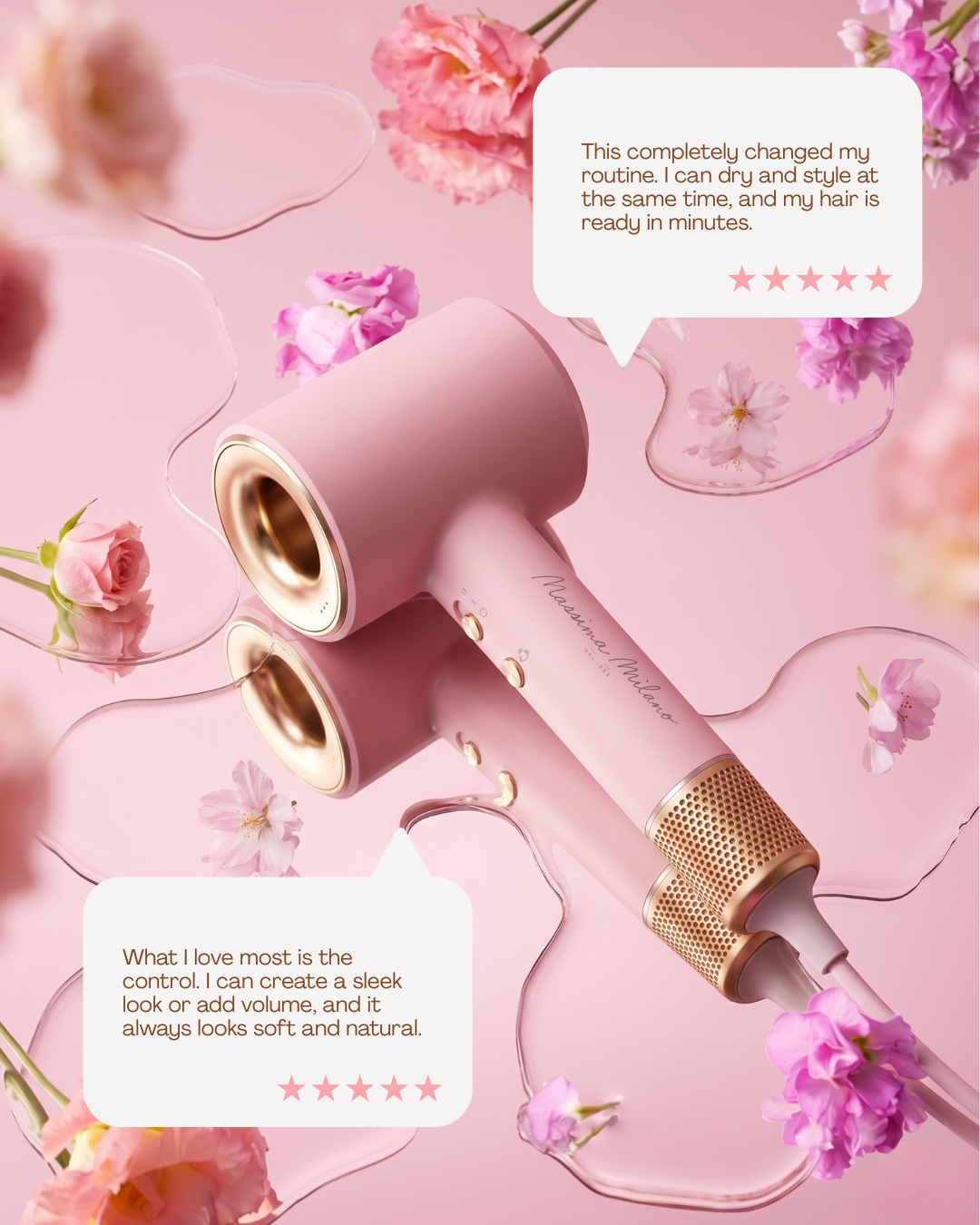 VENTO - Ultra-Quiet High-Speed Hair Dryer