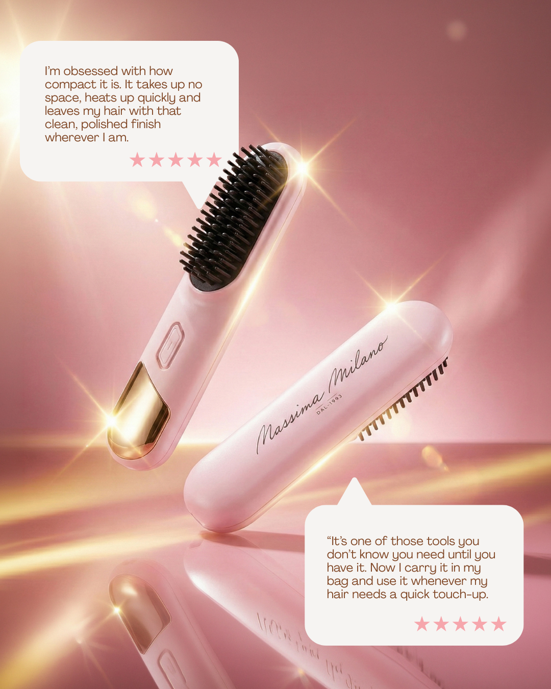 LISSA - Portable straightening styler
