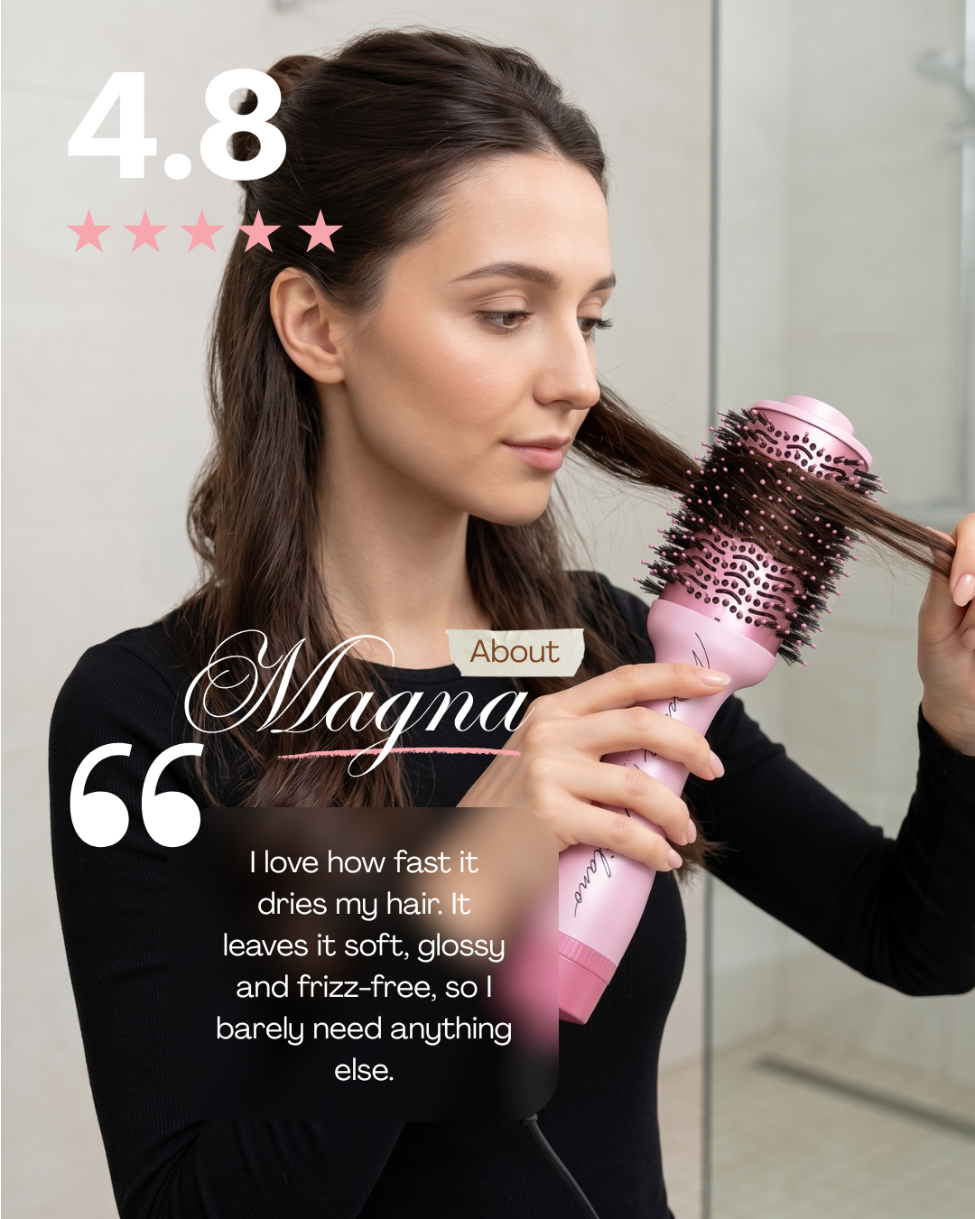 MAGNA - 3-in-1 Curl, Dry & Volume Styler