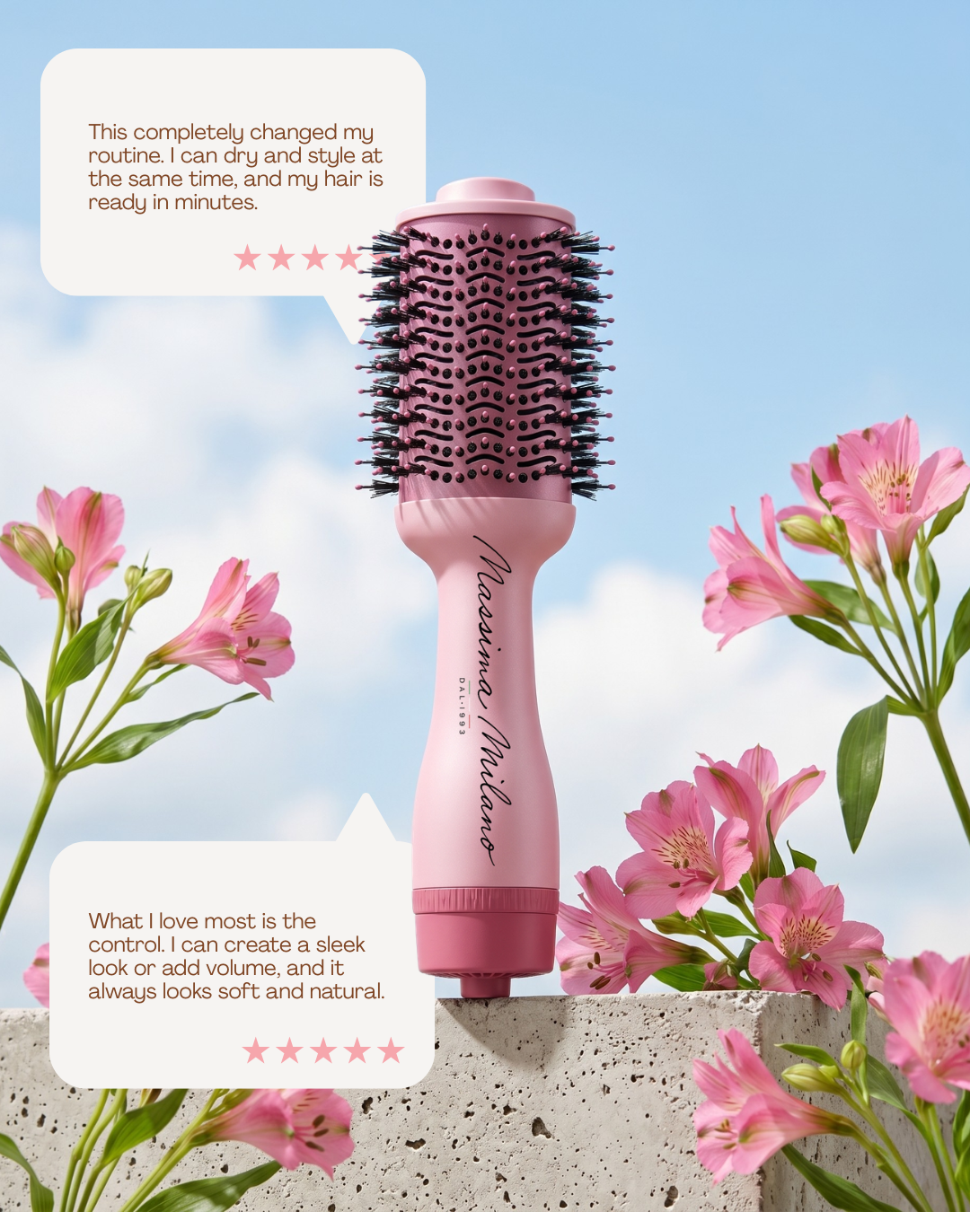 MAGNA - 3-in-1 Curl, Dry & Volume Styler