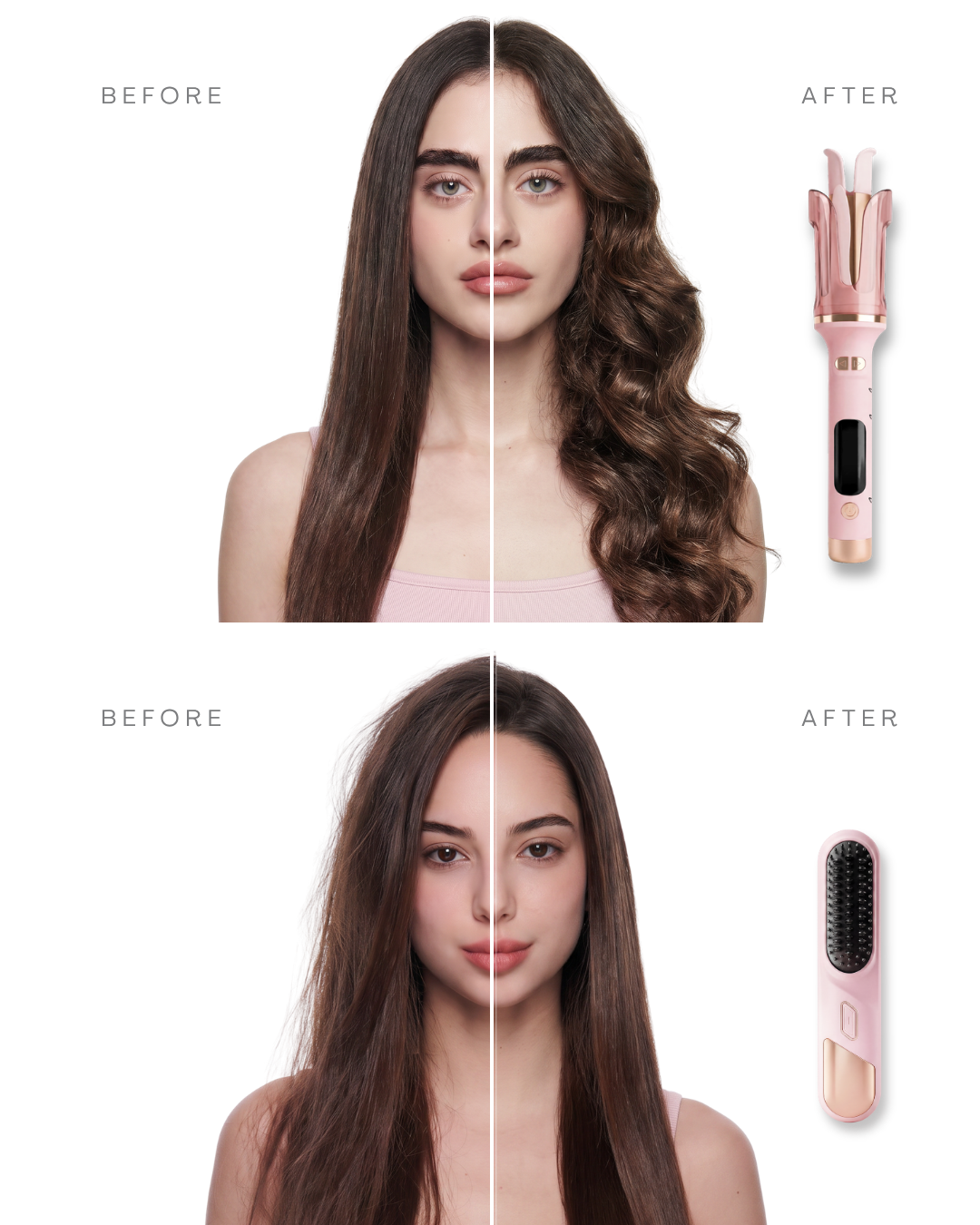 RICCIA™ + LISSA™ — Curl & Smooth Duo
