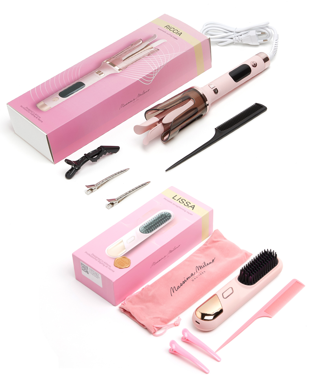 RICCIA™ + LISSA™ — Curl & Smooth Duo